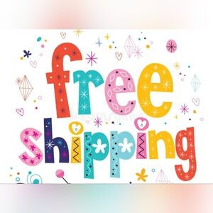 Free Shipping ONLY!
